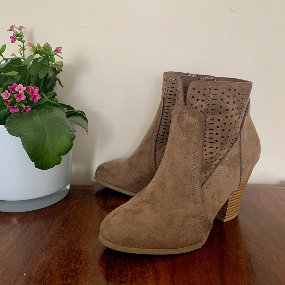 Wild Diva Suede Booties | Only Worn Once